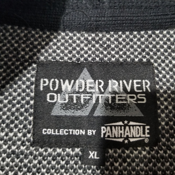 Powder River Outfitters Sweater Womens XL Cardigan Aztec Tribal Western - Picture 5 of 10